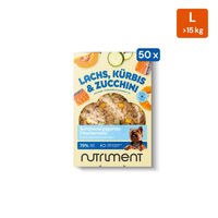 Produktbild von Fressnapf Special Lachs Menüschale Lachs Stückchen in Sauce glutenfrei 50x