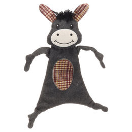 Frestu Flamingo Hundespielzeug aus Plüsch in Grau mit Squeaker für alle Hundegrößen – Bild 1 von 4