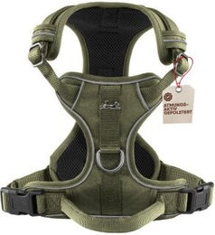 Freudentier Hundegeschirr Anti-Zug Sportgeschirr mit Mesh-Polsterung Grün XL – Bild 1 von 3