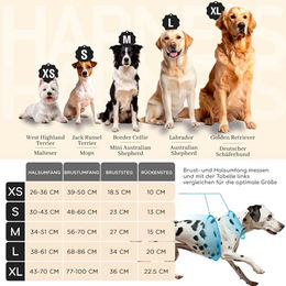 FREUDENTIER Hundegeschirr aus Nylon mit Mesh-Polsterung und Anti-Zug-Funktion, wasserabweisend, Orange, Größe L – Bild 1 von 10