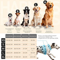 Produktbild von FREUDENTIER Hundegeschirr Lets get Foxy Kollektion mit Griff und atmungsaktiver Polsterung aus Nylon in XL - 1 Stk.