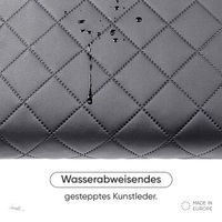 Produktbild von Freudentier Hundematte aus Kunstleder faltbar für unterwegs Grau L-XL