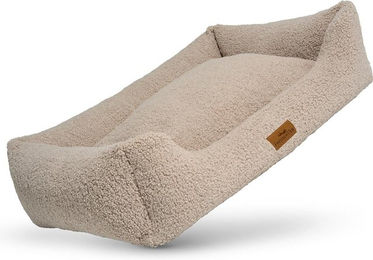 Freudentier Orthopädisches Hundebett Teddy XXL mit Memory Foam in Beige – Bild 1 von 7