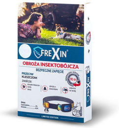 Produktbild von FREXIN Insektenschutz Halsband für Katzen mit Glöckchen 25 cm gegen Zecken