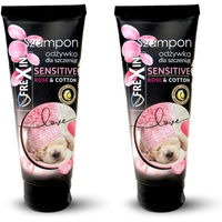 Produktbild von FREXIN Sensitive Welpenshampoo und Pflegespülung Rose & Baumwolle 2x220 g - 220 g