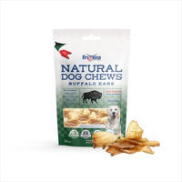 Produktbild von FriGera Büffelohren Hundesnacks Monoprotein 250 g - 250 g