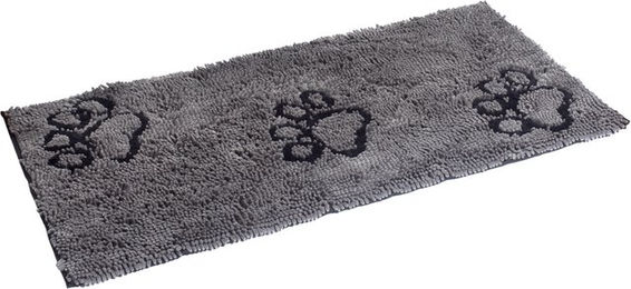 Produktbild von Frinchillo Schmutzfangmatte für Hunde grau L 120 x B 60 cm