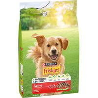 Produktbild von Friskies Hundetrockenfutter Adult Rind ohne Farb- und Aromastoffe sowie ohne Konservierungsstoffe 3 kg - 3 kg