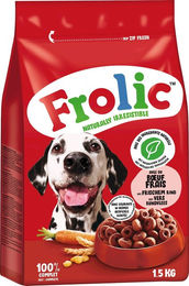 Produktbild von Frolic Complete Hundefutter mit frischem Rind Monoprotein 1,5 kg