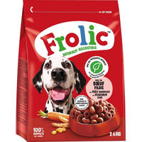 Produktbild von Frolic Complete Hundefutter mit frischem Rind Monoprotein 2,6 kg