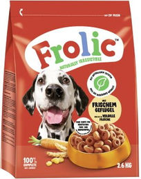 Frolic Hundefutter Geflügel ohne künstliche Farb- oder Aromastoffe und ohne Zuckerzusatz 3x2,6 kg – Bild 1 von 1