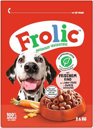 Frolic Hundefutter Trockenfutter Rind mit Karotten und Getreide Adult 3 x 2,6 kg - 3 x 2,6 kg – Bild 1 von 4