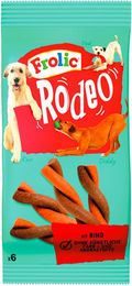 Produktbild von Frolic Hundesnack Rodeo Twistos mit Rind 105 g - 18 x 105 g