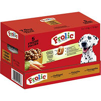 Produktbild von Frolic Hundetrockenfutter Adult mit Geflügel, Gemüse und Reis für mittlere Hunde