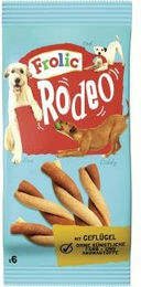 Frolic Rodeo Twistos Kausnack für Hunde mit Geflügel und hohem Fleischanteil ohne Farb- und Aromastoffe 18 x 105g - 18 x 6 Stk. – Bild 1 von 6