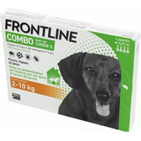 Produktbild von Frontline Combo Spot-On Antiparasit für Hunde kleiner Rassen 2-10 kg 6er Pack - 6 x 0,67 ml