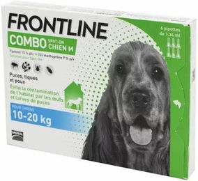 Produktbild von Frontline Combo Spot-On Antiparasit für Hunde mittlere Rassen 6er Packung