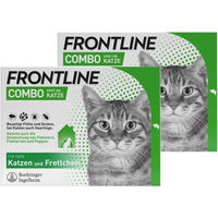 Produktbild von Frontline Combo Spot on Floh- und Zeckenschutz für Katzen 2 x 6 Pipetten