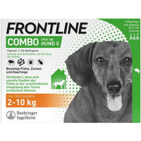 Produktbild von Frontline Combo Spot On für Hunde gegen Zecken und Flöhe 2-10 kg