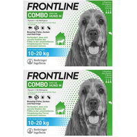 Produktbild von Frontline Combo Spot-On für Hunde und Heim gegen Zecken und Flöhe für Welpen mittlerer Rassen