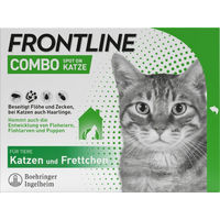 Produktbild von Frontline Combo Spot-On für Katzen gegen Flöhe und Zecken 3 x 0,5 ml