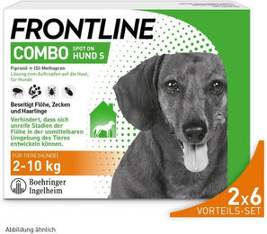 Frontline Combo Spot-on gegen Flöhe und Zecken für Hunde 2-10kg – Bild 1 von 2