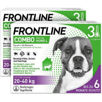Produktbild von Frontline Combo Spot-on gegen Flöhe und Zecken für Hunde ab 20-40kg