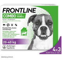 Produktbild von Frontline Combo Spot-On gegen Flöhe und Zecken für Hunde großer Rassen 20-40kg