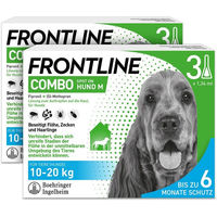 Produktbild von Frontline Combo Spot-on gegen Flöhe und Zecken für Hunde mittlerer Rassen 10-20kg