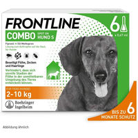 Produktbild von Frontline Combo Spot On Hund 2-10 kg 6 Pipetten