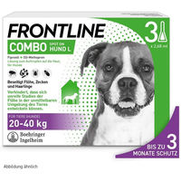 Produktbild von Frontline Combo Spot on Hund 20-40 kg 3 Pipetten