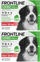 Produktbild von Frontline Combo Spot On Hund XL für Riesenrassen über 40 kg gegen Zecken und Flöhe