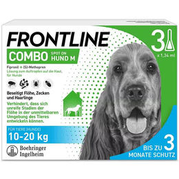 Frontline Combo Spot-on Lösung gegen Zecken und Flöhe für Hunde 10-20 kg 3 Stück – Bild 1 von 1