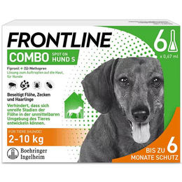 Frontline Combo Spot-on Lösung gegen Zecken und Flöhe für Hunde 5-10 kg 6 Stück – Bild 1 von 1