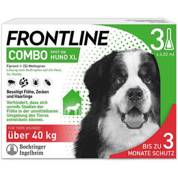 Frontline Combo Spot-on Lösung gegen Zecken und Flöhe für Hunde XL 40-60kg 3er Pack – Bild 1 von 1