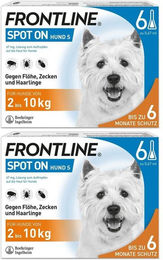 Frontline Spot-On Hund 2-10kg gegen Zecken und Flöhe – Bild 1 von 3