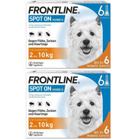 Produktbild von Frontline Spot-On Hund 2-10kg gegen Zecken und Flöhe