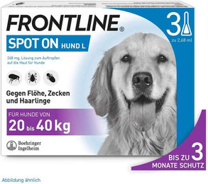 Frontline Spot On Hund 20-40 kg 3 Pipetten – Bild 1 von 1