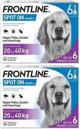 Frontline Spot On Hund 20-40kg gegen Zecken und Flöhe – Bild 1 von 3