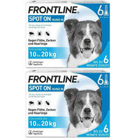 Produktbild von Frontline Spot-On Hund gegen Zecken und Flöhe für mittlere Rassen 10-20kg