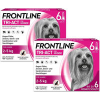 Produktbild von Frontline Tri-Act Mini Spot-On gegen Zecken und Flöhe für Hunde von 2-5kg