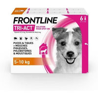 Produktbild von Frontline Tri-Act Spot-On Antiparasitär für kleine Hunde gegen Flöhe und Zecken 2x Pipetten