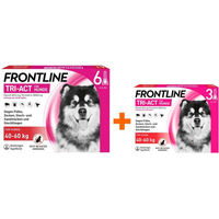 Produktbild von Frontline TRI-ACT Spot-on für Hunde 40-60 kg 9 Pipetten