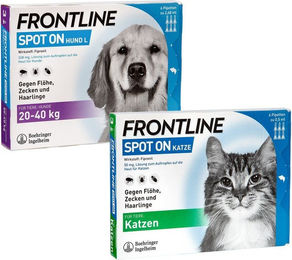 Produktbild von Frontline Vorteils-Set für große Hunde