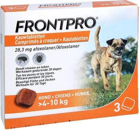 Produktbild von Frontpro 28mg Tabletten von Böhringer Ingelheim für Hunde 4-10kg