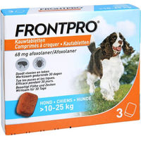 Produktbild von Frontpro 68mg Böhringer Ingelheim Tabletten für Hunde mittlerer Rassen 10-25kg