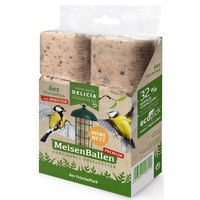 Produktbild von Frunol Delicia Premium Meisenballen mit Insekten für Wildvögel 6 Stück ohne Netz