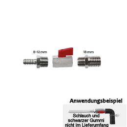 Fujimac Luftventil mit Reduzierstück 18 auf 8-12mm für den Teichbetrieb – Bild 1 von 1