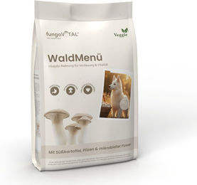 fungoVITAL Waldmenü Trockenfutter Vegan Getreidefrei Hypoallergen Ohne tierisches Protein 1000g – Bild 1 von 4