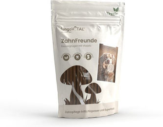 fungoVITAL ZahnFreunde Zahnpflege-Snack Vegan Getreidefrei für Hunde aller Größen und Altersstufen 180g – Bild 1 von 3